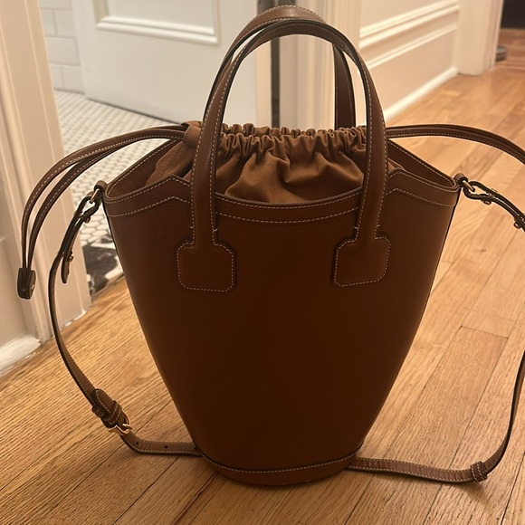 Mark Cross “Madeline” Saffiano leather bucket bag - Picture 5 of 6